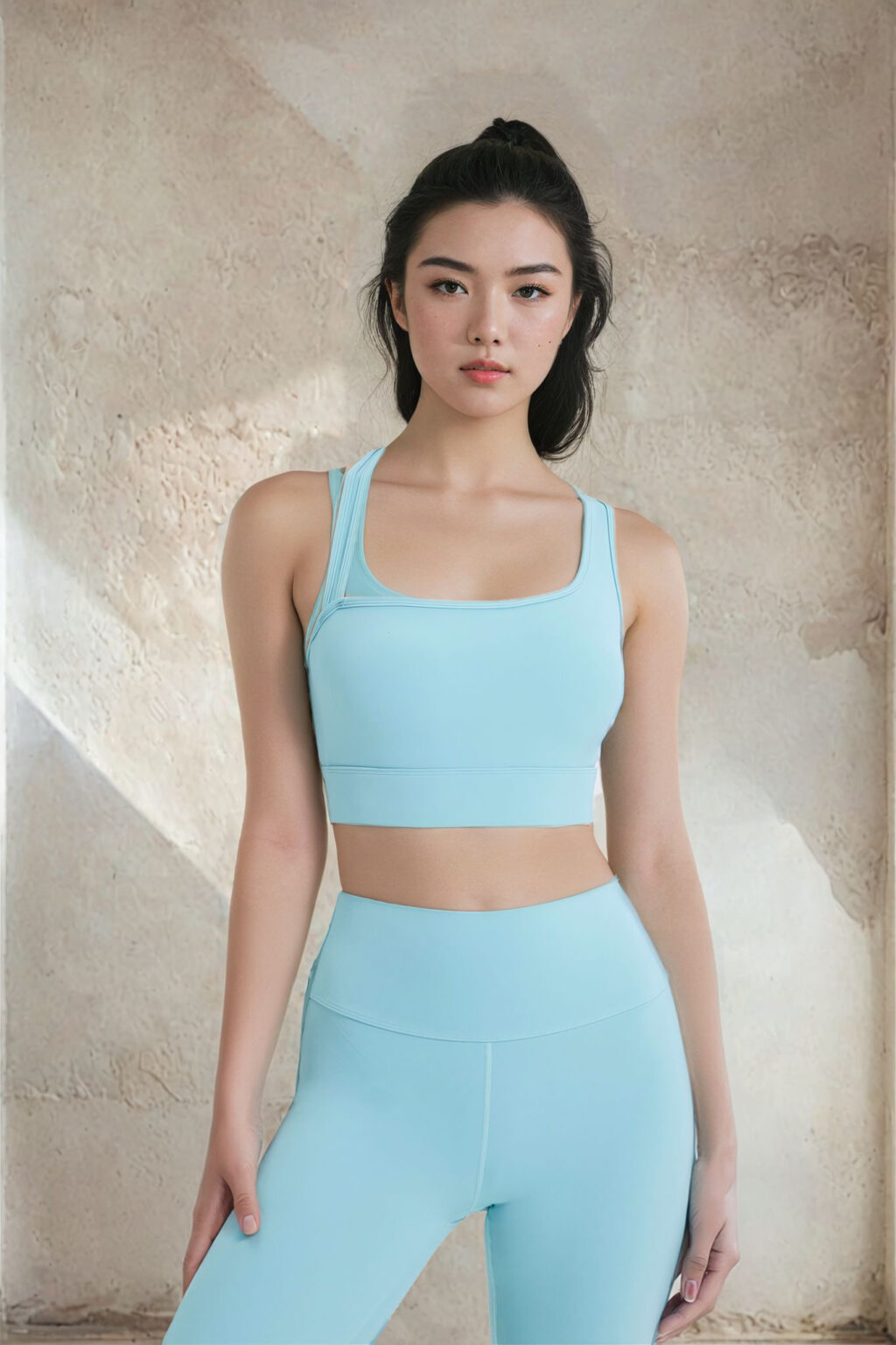 Hana Contour 윤곽 – Sky Coloured Bralette