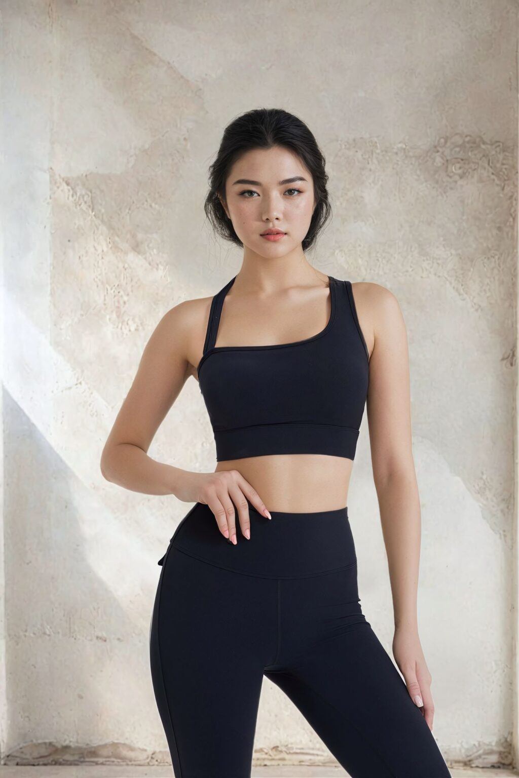 Hana Contour 윤곽 – Charcoal Coloured Bralette