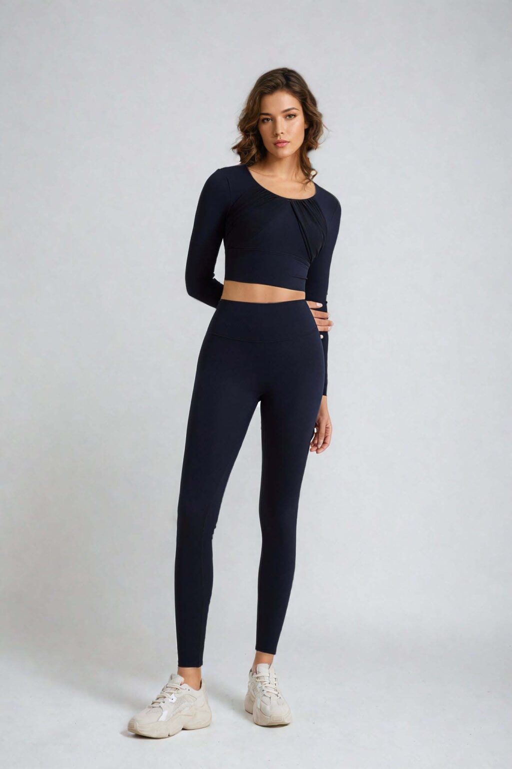 Hana Line 선 – Charcoal Coloured Leggings