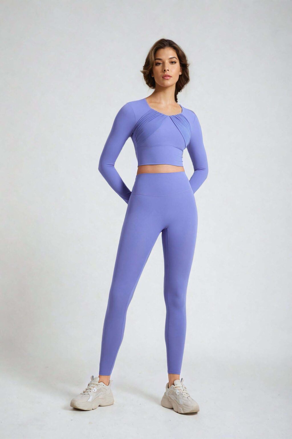 Hana Line 선 – Majorelle Coloured Leggings