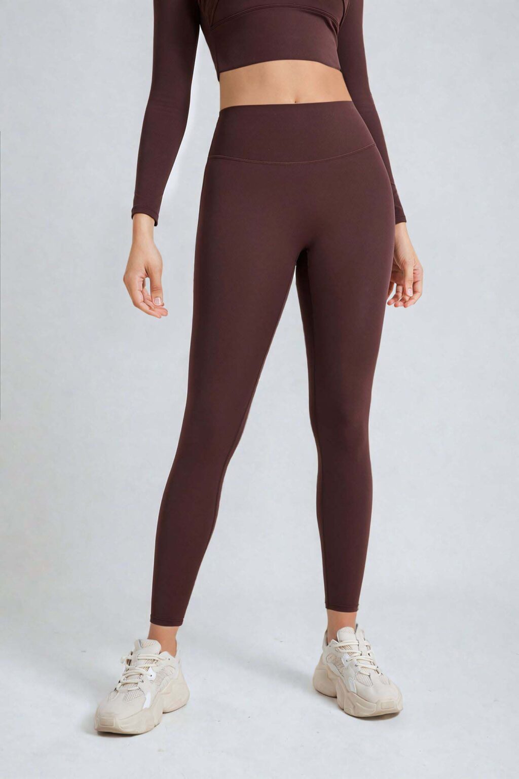 Hana Line 선 – Walnut Coloured Leggings