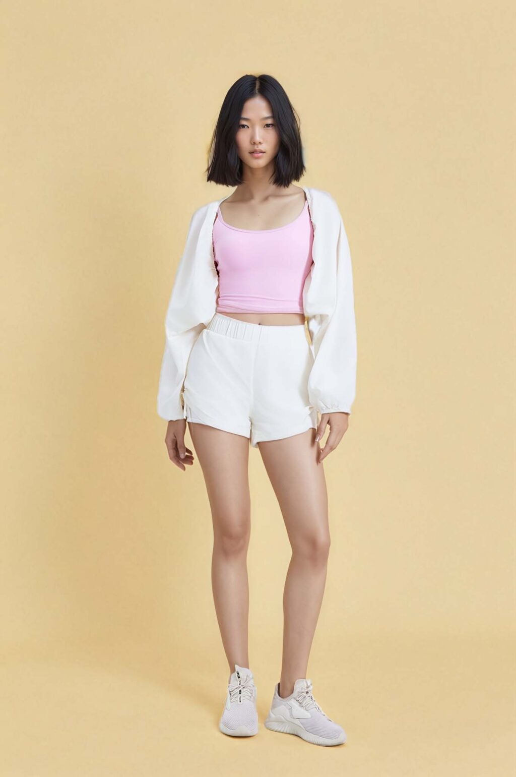 Hana Zenith 정점 – Pearl Coloured Jacket