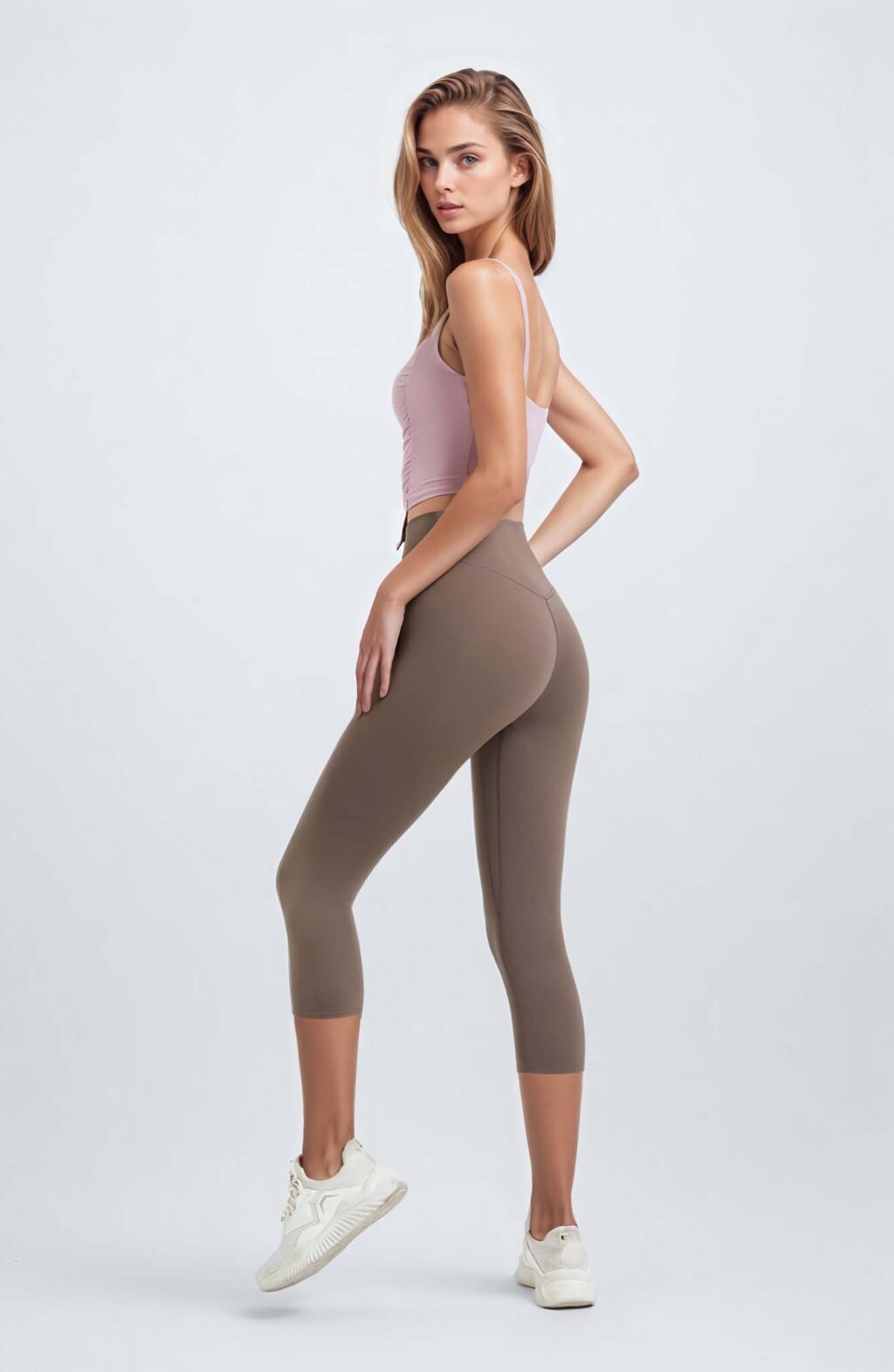 Hana Motion 움직임 – Coffee Coloured Leggings