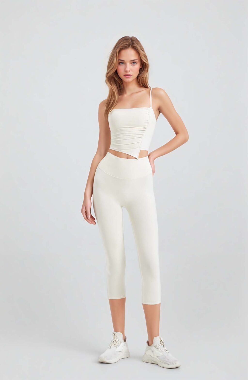 Hana Motion 움직임 – Pearl Coloured Leggings