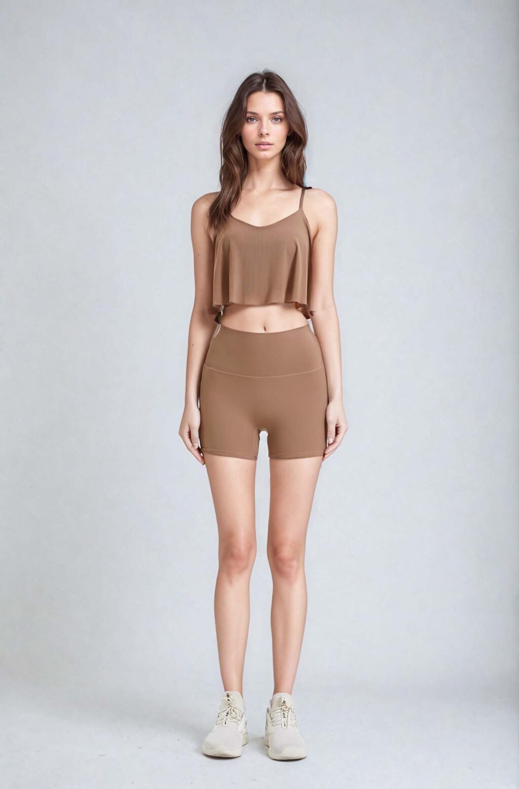 Hana Radiant 빛나는 – Dust Coloured High Shorts