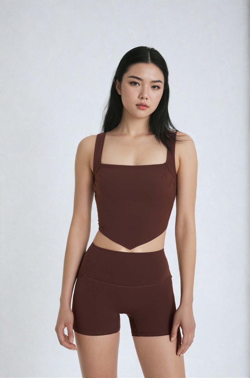 Hana Celestial 천상의 – Walnut Coloured Elegant Top