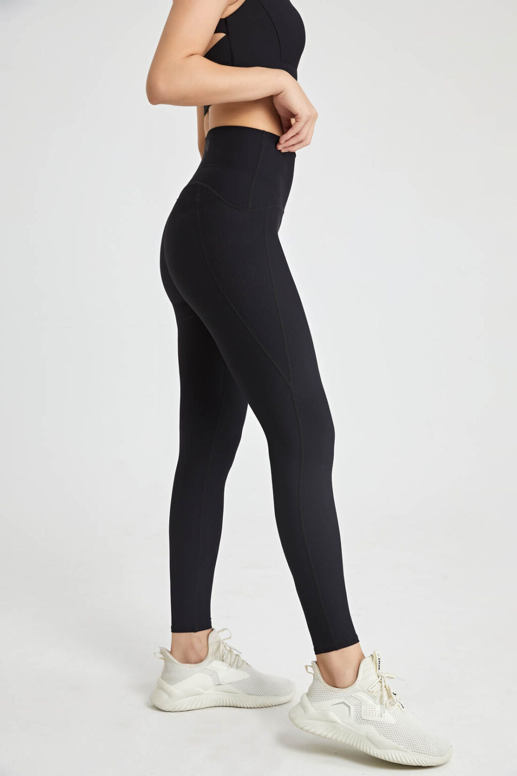 Hana Glide 글라이드 레깅스 – Charcoal Coloured Leggings