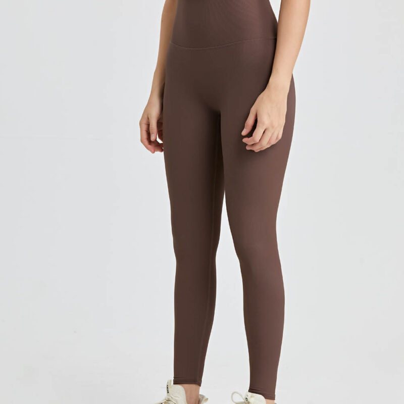 Hana Glide Pockette 글라이드 레깅스 - Walnut Coloured Leggings