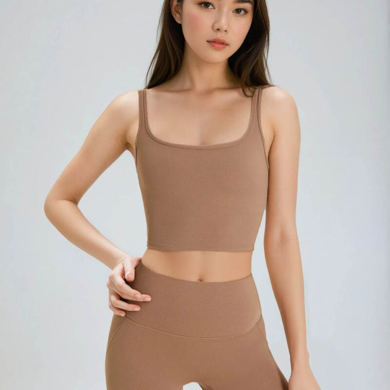 Hana Lumea 루메아 Dust Coloured Top