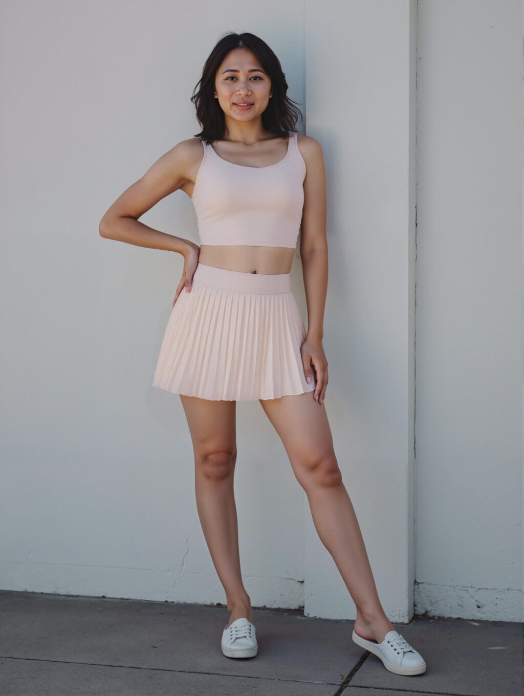 Hana Ballerina 발레리나 Light Sakura Coloured Top