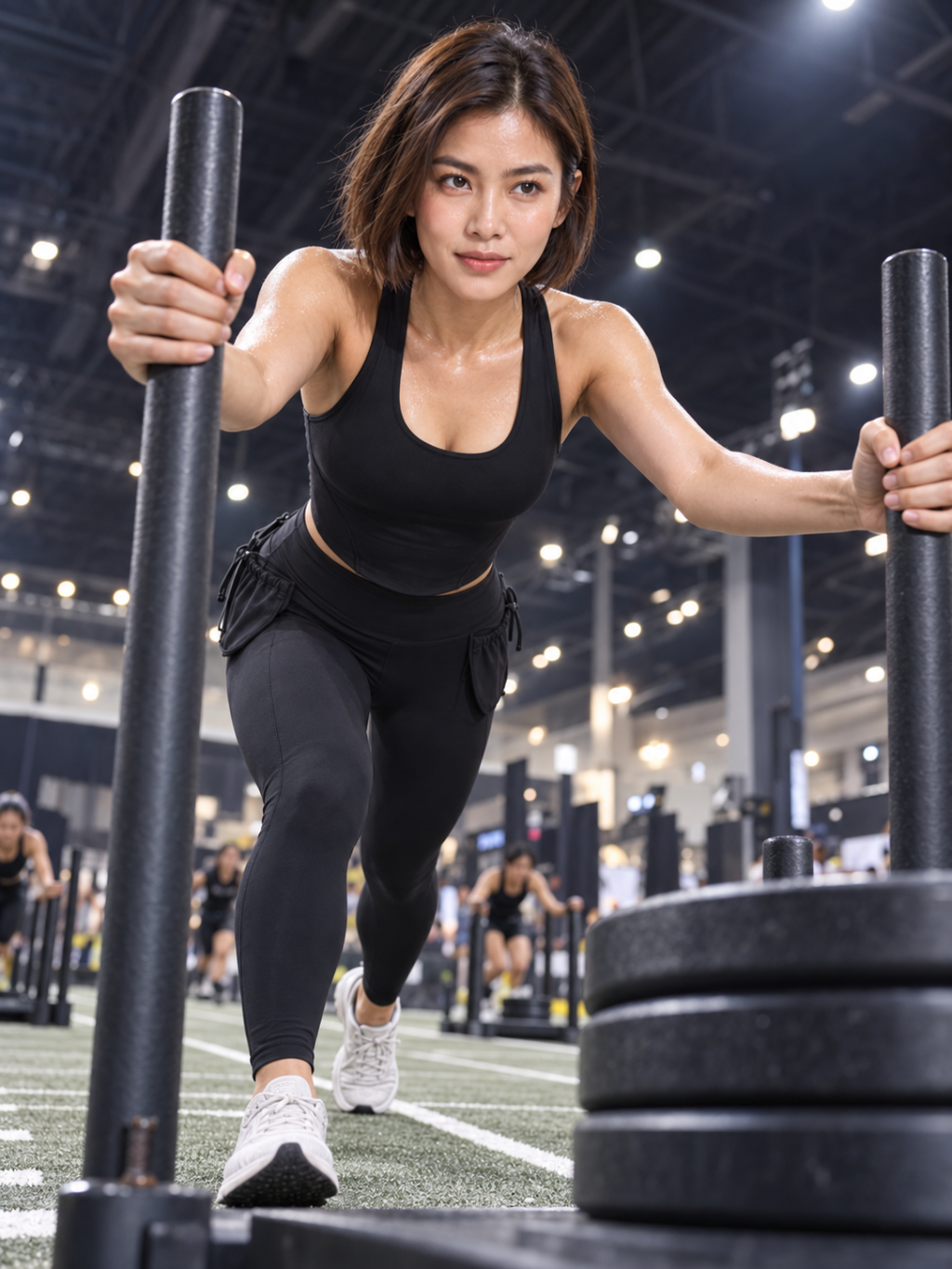 Hana Mira Tank Top Black